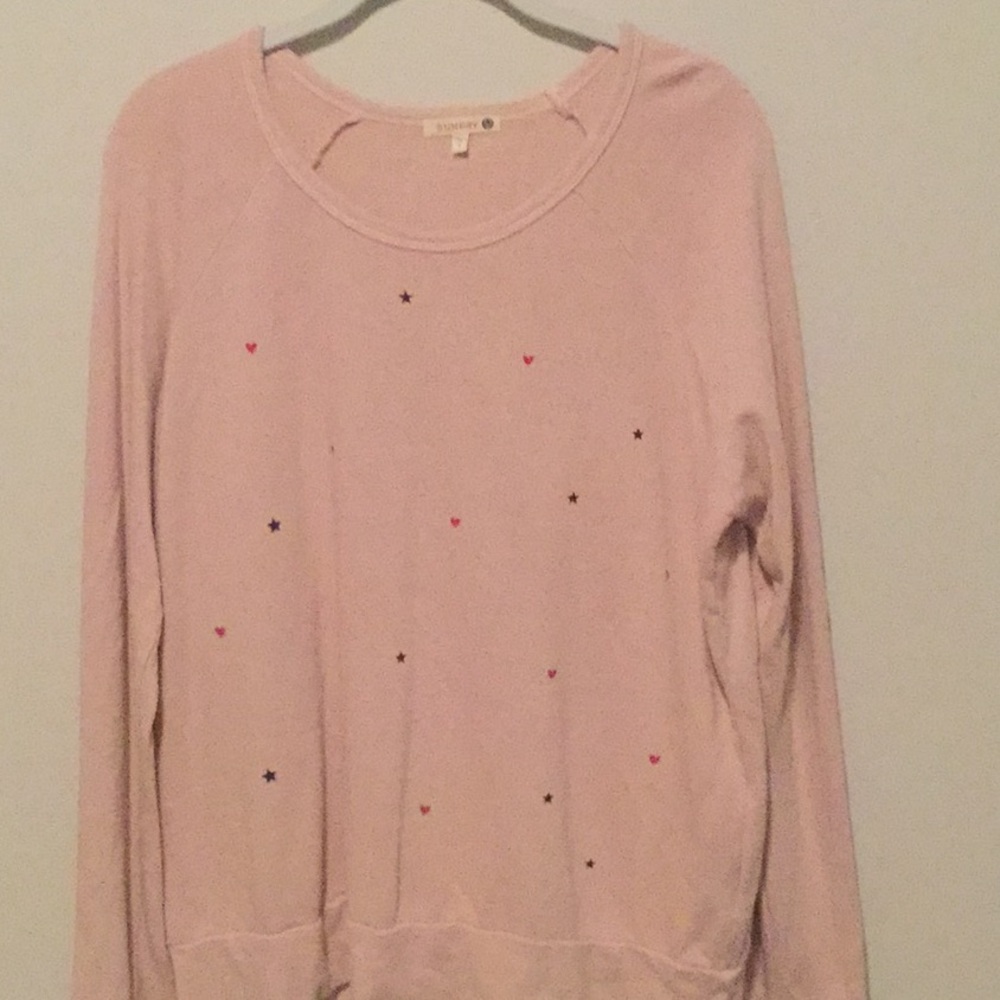 Stars & Hearts Pullover Sweatshirt